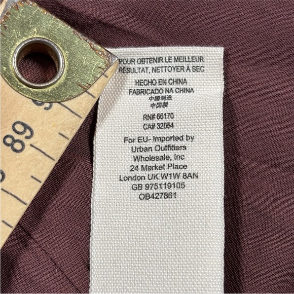 Free People Women’s Small Red Combo Faux Fur Western Front Zip Wool Blend Coat - Picture 9 of 10